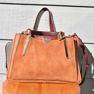Coach Dreamer 21 Color Block - Suede and Glove Tanned Leather